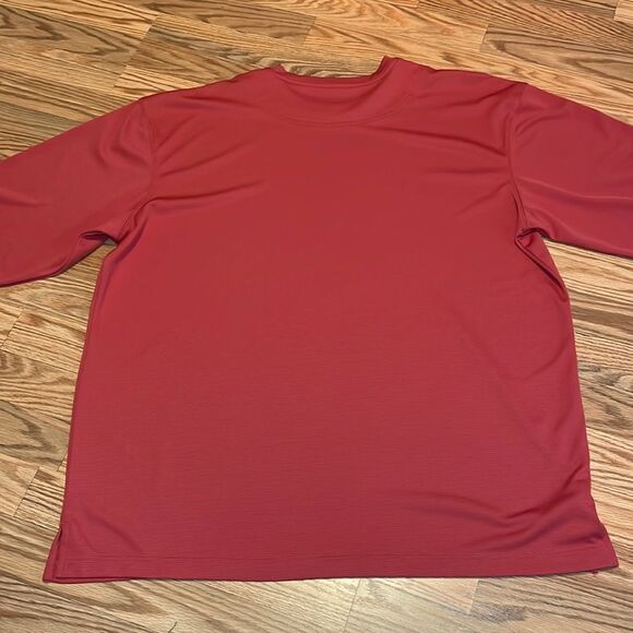 Reel Legends Long Sleeve Tee, rusty coral, X-Large - Picture 7 of 7